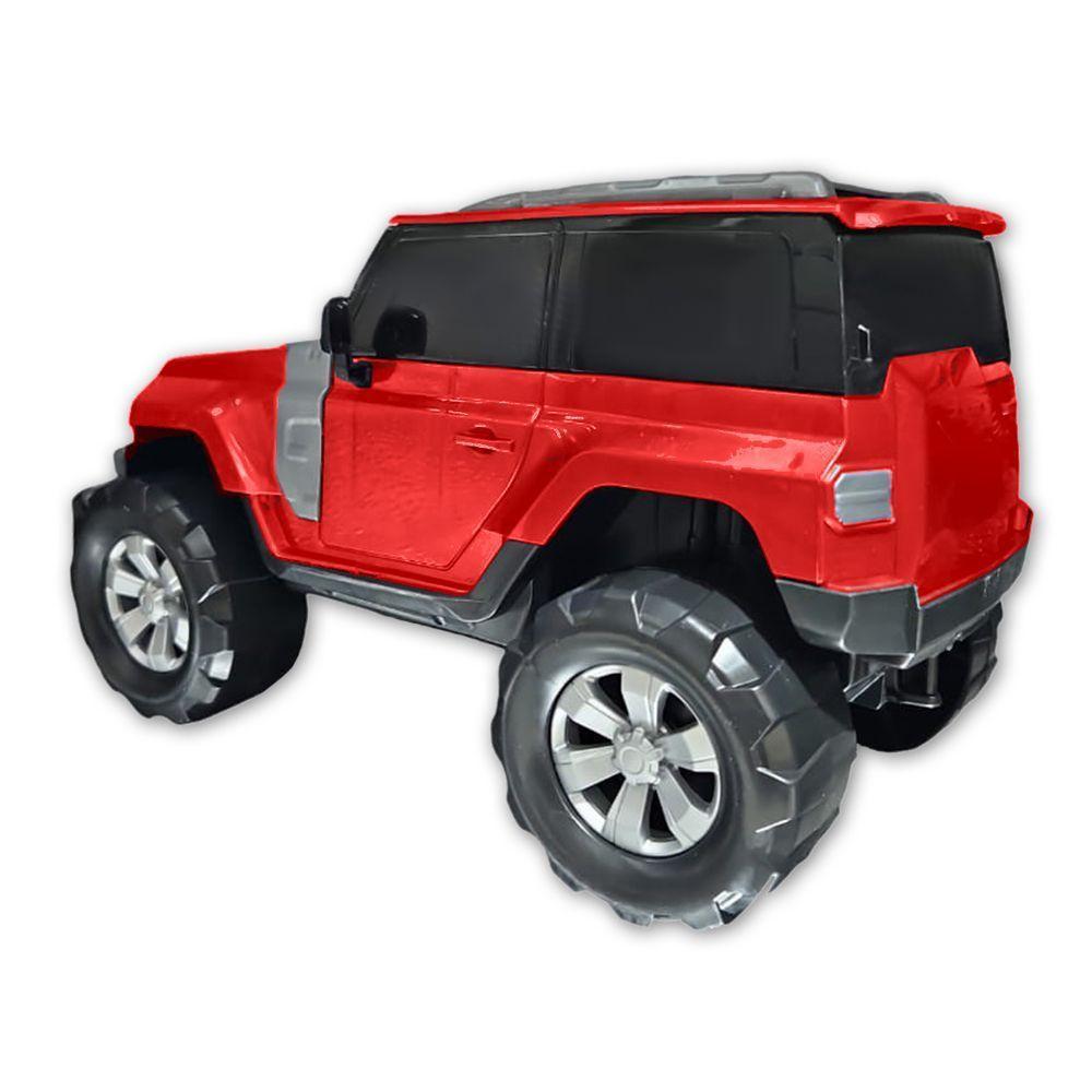 Carrinho Jeep 4x4 Caminhonete Render Force Jipe Cores Vermelho - 3