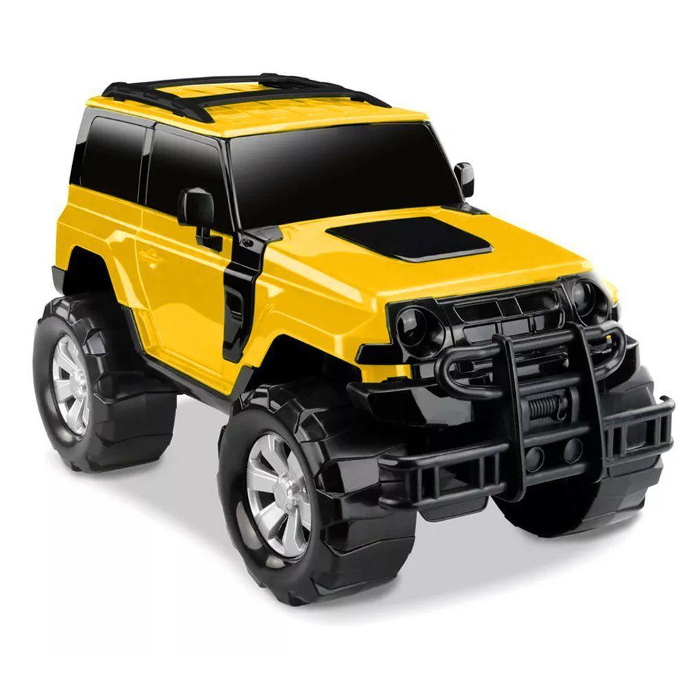 Carrinho Jeep 4x4 Caminhonete Render Force Jipe Cores Amarelo - 2