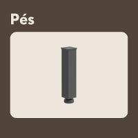 Balcão De Aço Com Tampo 3 Portas 1gav Preto Branco Bertolini Branco/preto - 7