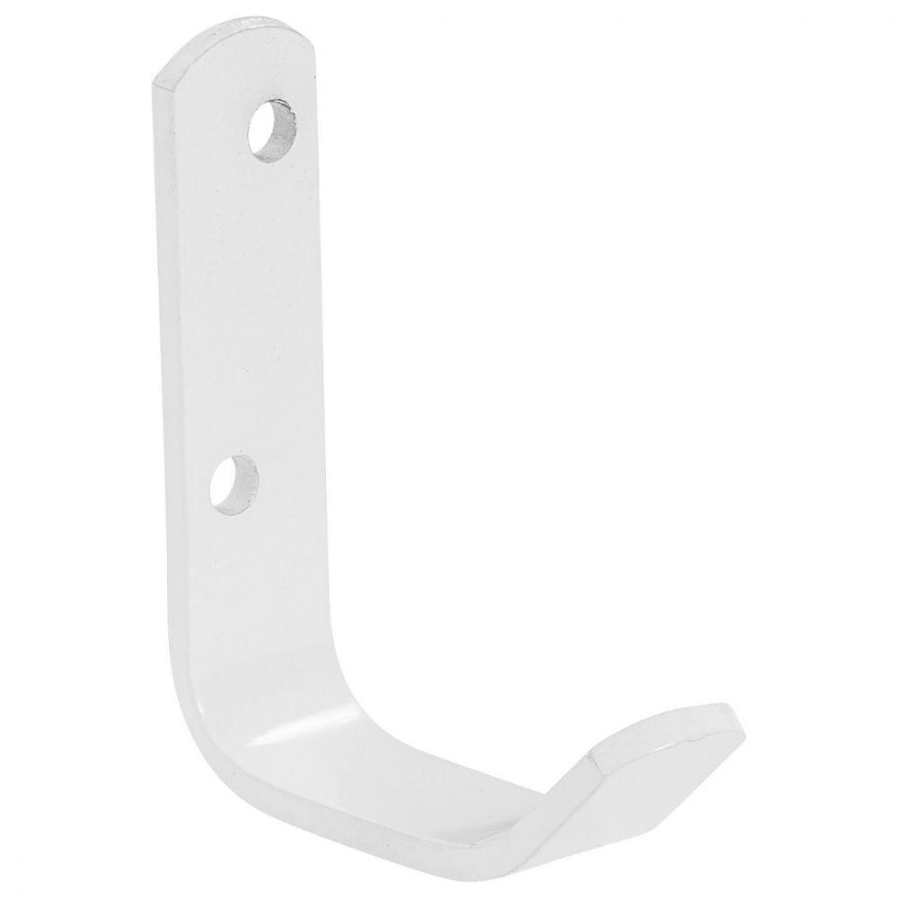 Cabide Gancho de Parede Branco para Toalha Plus - 2
