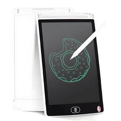 Tela De Escrita Lcd 12" Branca Lousa Mágica Escrita Colorida Botão De Apagar Desenhos E Anotações