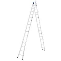 Escada Alumínio 15 Degraus Extensiva 4,4 /7,57 Metros - Mor - 1