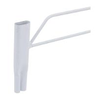 Extensor Para Grade De Proteção Para Porta 10 Cm Branca - Tubline - 2