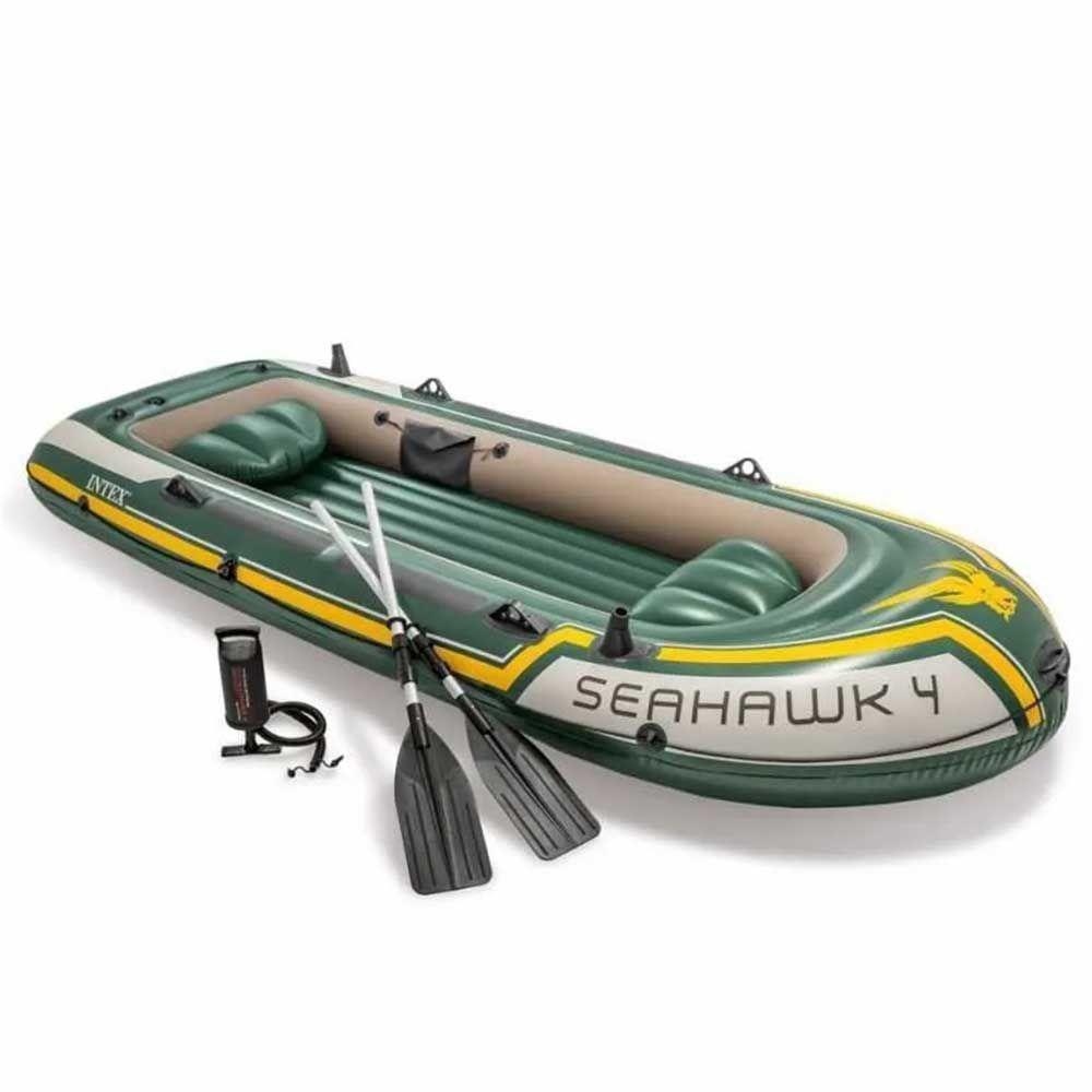 Bote Inflável Intex Seahawk 4 Pessoas 400 Com Remos - 1