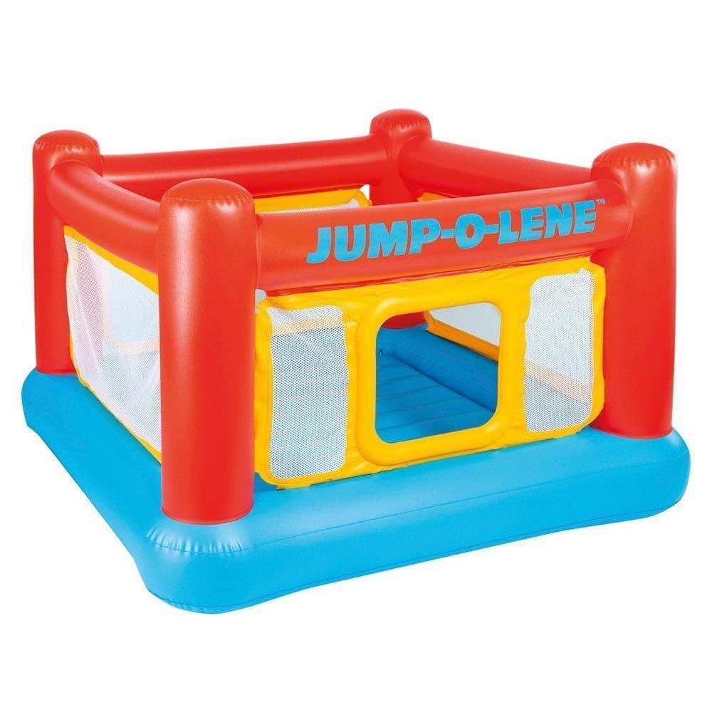 Pula Pula Playhouse Jump O' Lene Inflável Luxo - Intex - 1