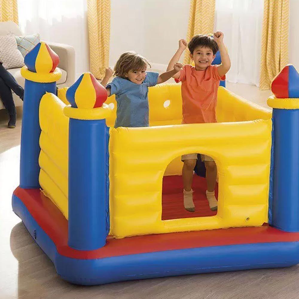 Pula Pula Inflável Castelo Encantado Intex - 2