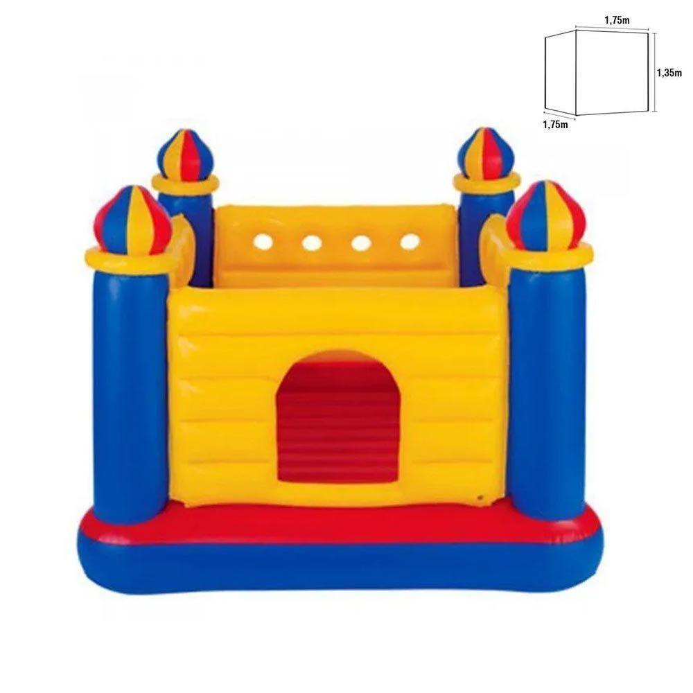 Pula Pula Inflável Castelo Encantado Intex - 3