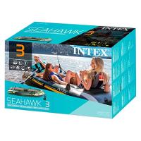 Bote Inflável Seahawk 3 Pessoas 360kg Remos Bomba Intex - 6