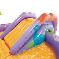 Piscina Playground Inflável Dino Park 159 Litros Infantil Intex - 3