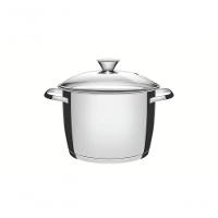 Caldeirão Tramontina Allegra Aço Inox E Tampa De Vidro 20cm - 1