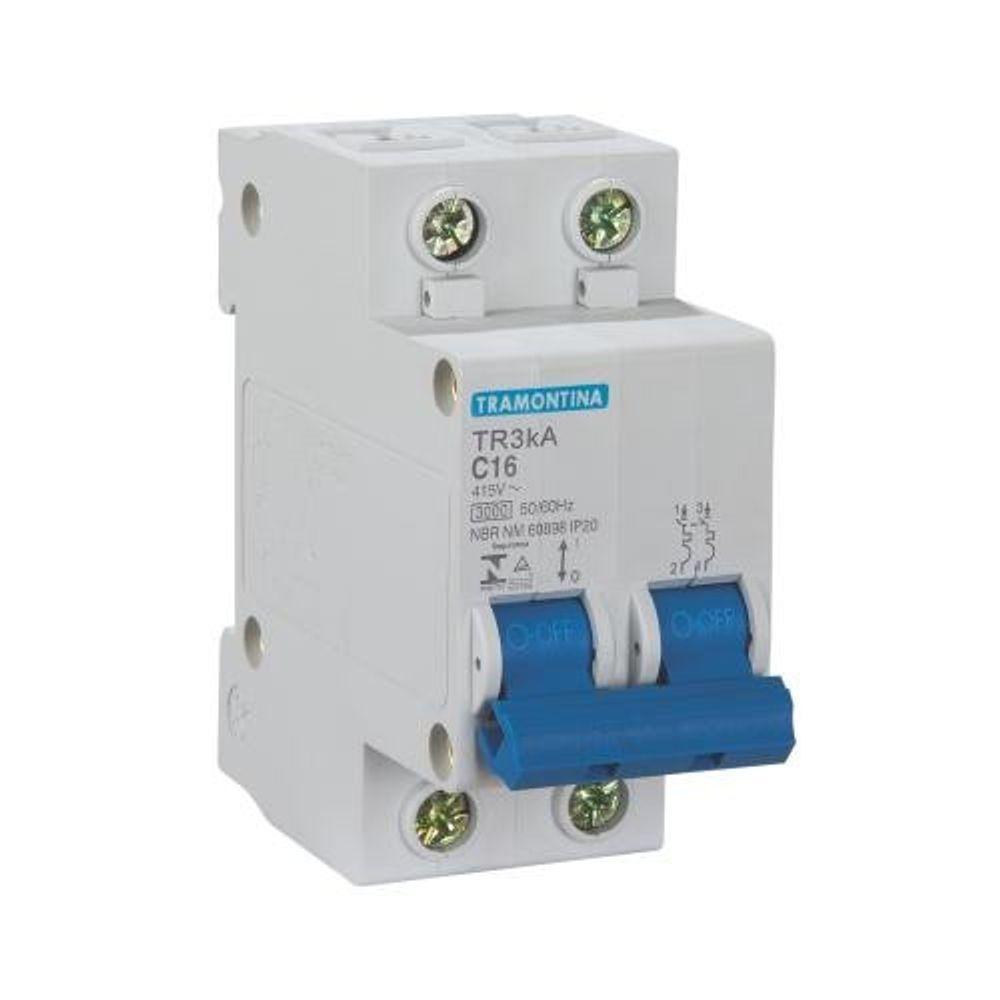 Disjuntor Branco 2 X 20a - Tramontina - 1