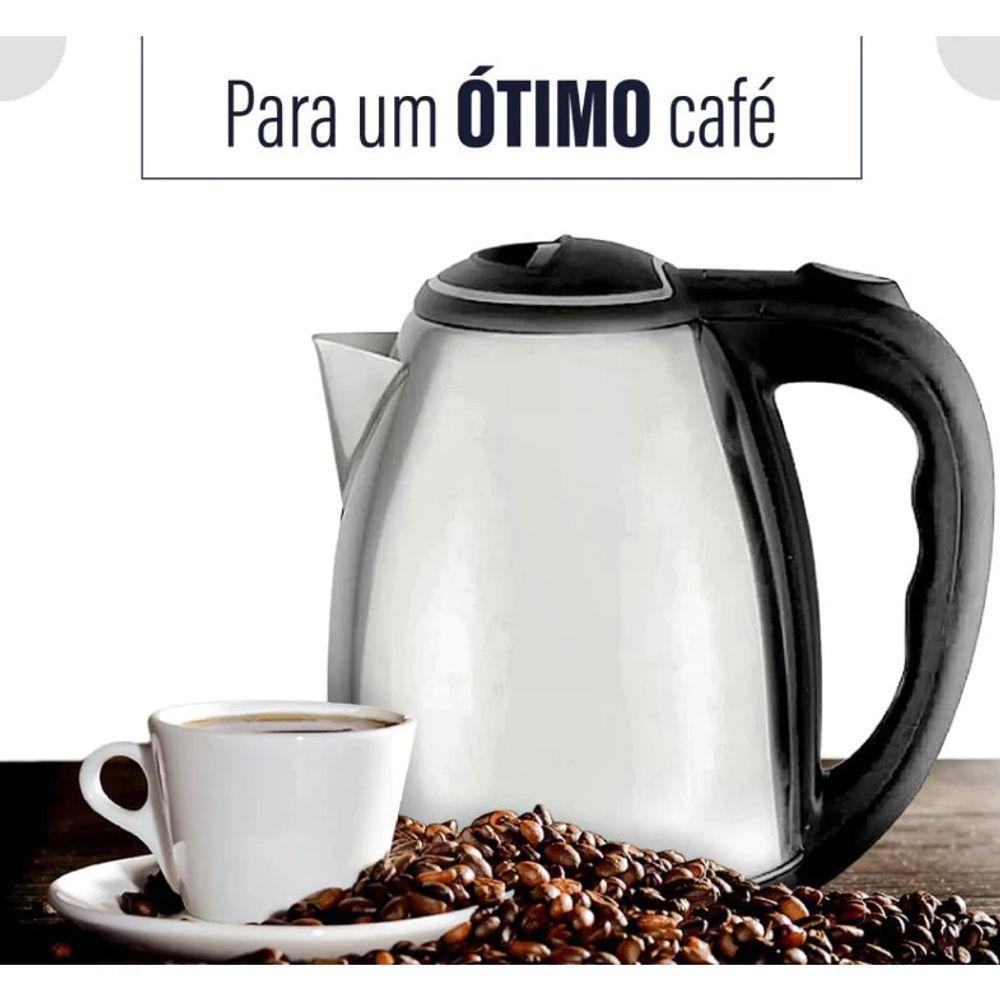 Chaleira Elétrica Onistek Original Inox 1,8l – Fervura Rápida, Segura E Automática - 110V - 3