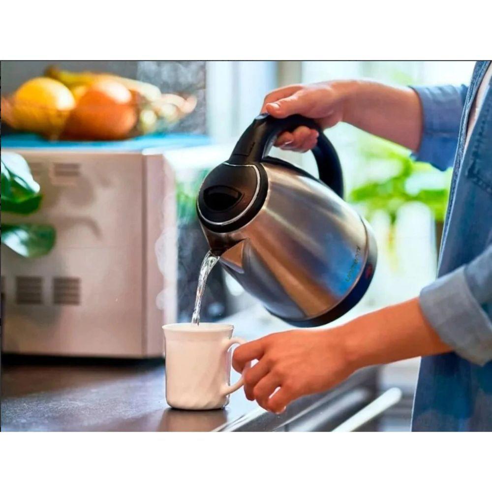 Chaleira Elétrica Onistek Original Inox 1,8l – Fervura Rápida, Segura E Automática - 110V - 4