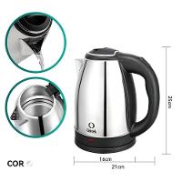 Chaleira Elétrica Onistek Original Inox 1,8l – Fervura Rápida, Segura E Automática - 110V - 2