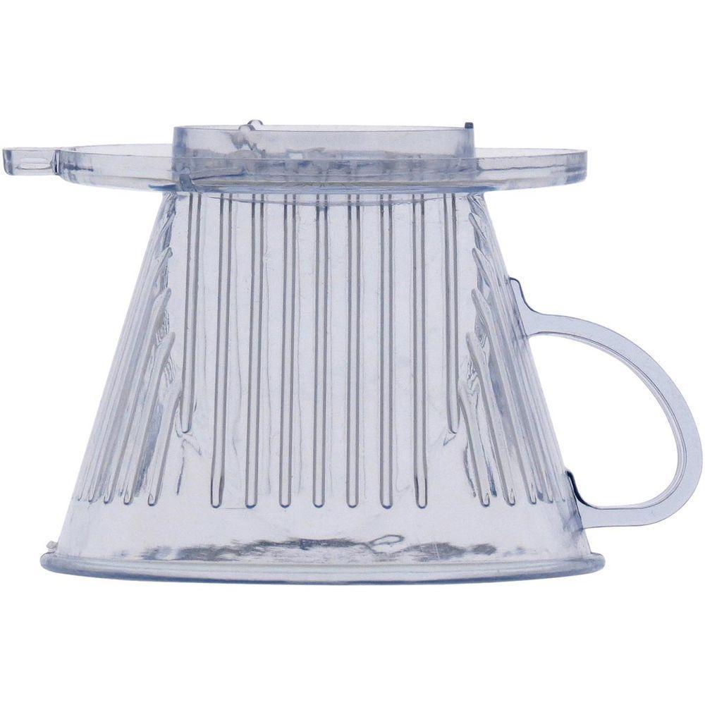 Suporte Filtro Café 9X10X10Cm Plástico Transp - 2