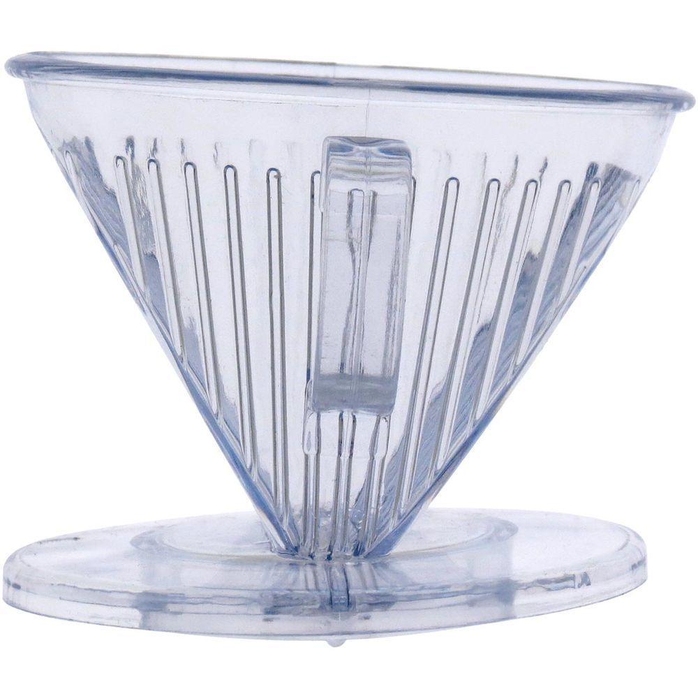 Suporte Filtro Café 9X10X10Cm Plástico Transp - 4