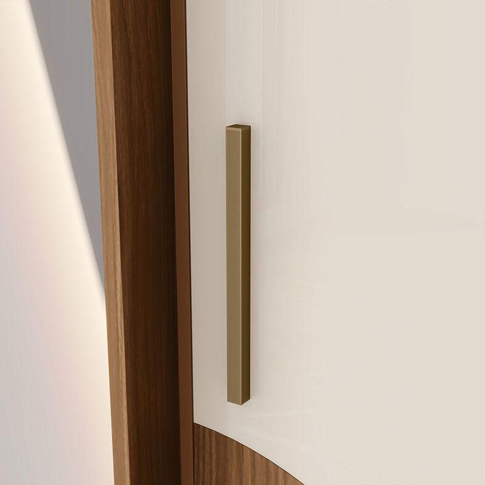 Guarda Roupa Solteiro Talles E Cômoda Ravenna Ambiente Nature Off White - Henn - 6