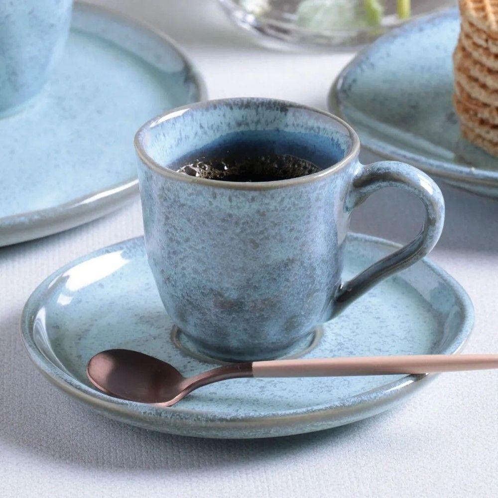 Conjunto De Xícara De Chá Com Pires 06 Peças Bio Breeze Porto Brasil - 3