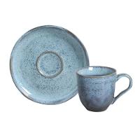 Conjunto De Xícara De Chá Com Pires 06 Peças Bio Breeze Porto Brasil - 2