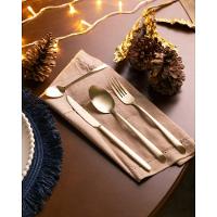 Faqueiro 30 Peças Aço Inox Viena Champanhe Wolff - 8