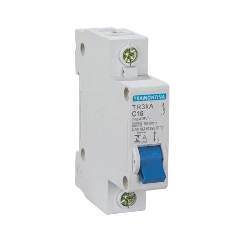 Disjuntor Branco 1 X 10a - Tramontina - 1