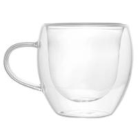 Conjunto De Xícaras Para Chá 250ml Vidro Duplo 2 Peças Modern Lyor - 3