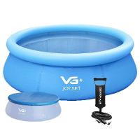 Piscina Inflável Joy Set 4760 L Circular 300 Cm Com Capa Bomba Vg Plus - 1
