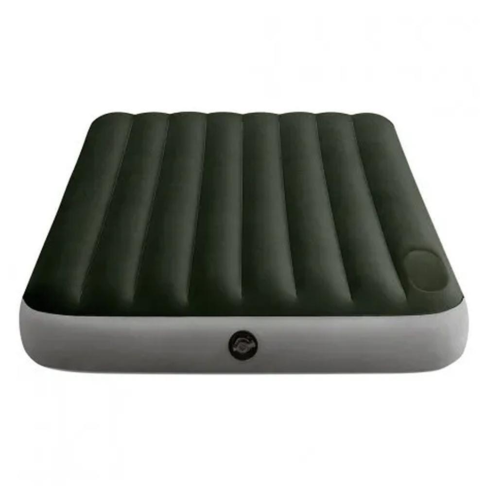 Colchão Inflável Casal Dura Beam Downy Com Bomba De Pé Intex - 4