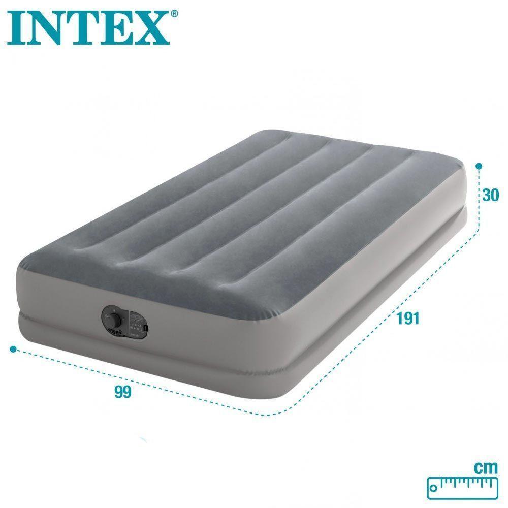 Colchão Inflável Solteiro Dura Beam Prestige Standard Bomba Usb Intex - 2