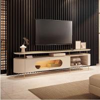 Rack Bancada ária Champanhe Off White - Hb Móveis - 3