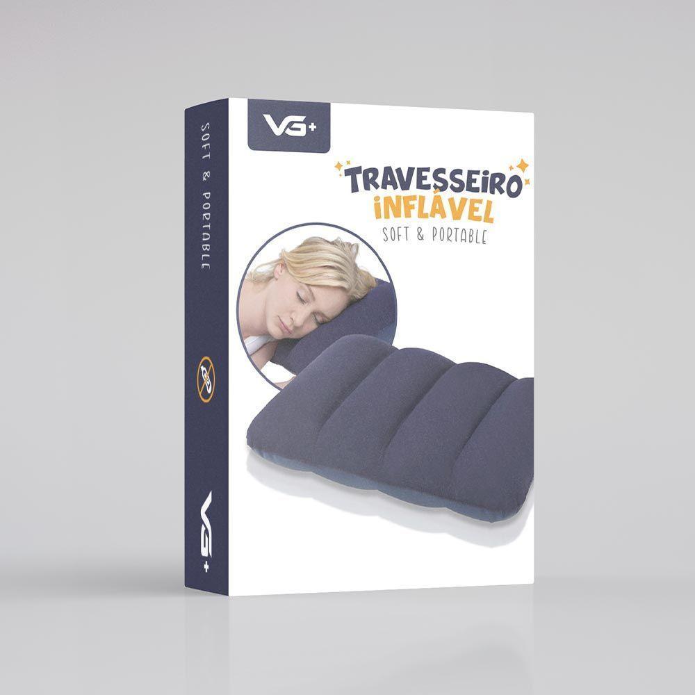 Kit 5 Travesseiros Inflável Beam Comfort Vg Plus - 4