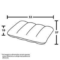 Kit 5 Travesseiros Inflável Beam Comfort Vg Plus - 5