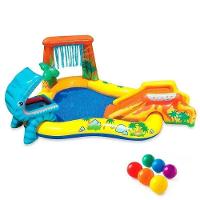 Centro De Diversões Inflável Parque Dos Dinossauros - Intex - 2