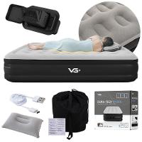 Colchão Inflável Solteiro Dura Tech Elevado Com Bomba Lítio Usb Vg Plus Preto - 5