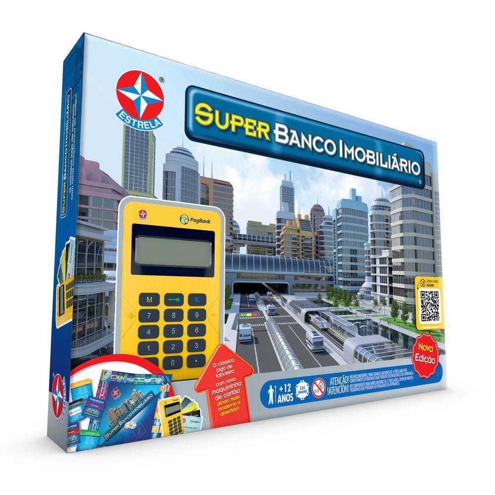 Jogo Super Banco Imobiliário - Brinquedos Estrela - 1