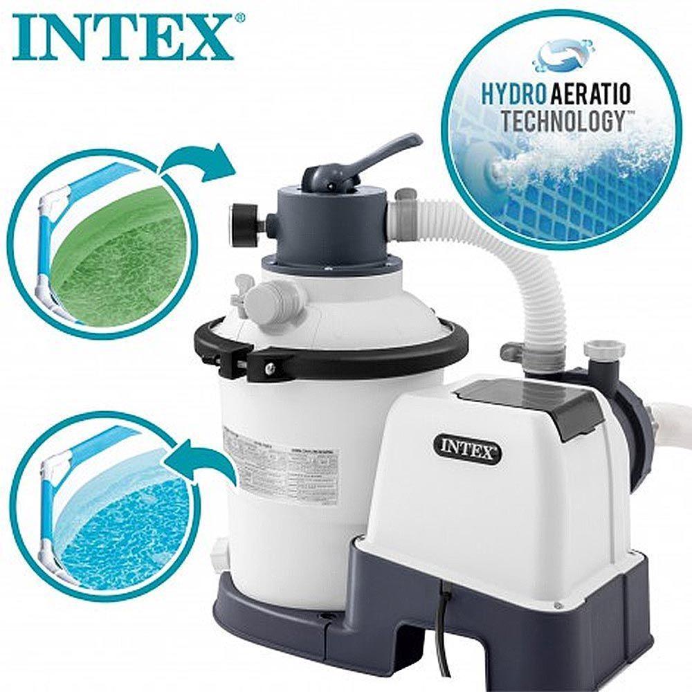 Bomba Filtro Sistema Areia Krystal Clear 3.500 Litros/hora 110v Intex - 2
