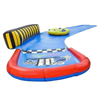 Tapete Escorregador Slide Inflável Com Jatos De água E Proteção Lateral Jilong