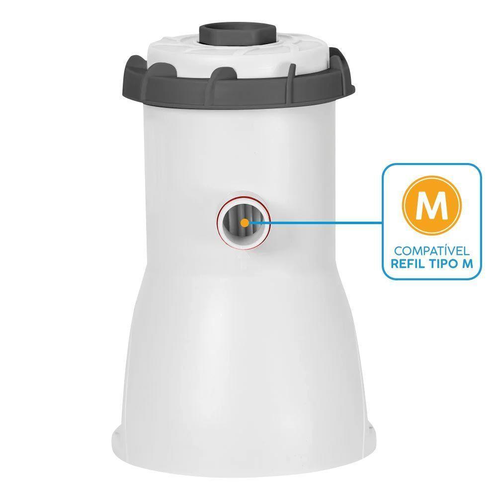 Bomba Filtrante 2.006 L/h Para Piscina Inflável E Estrutural Filtro Vg Plus 110v - 2