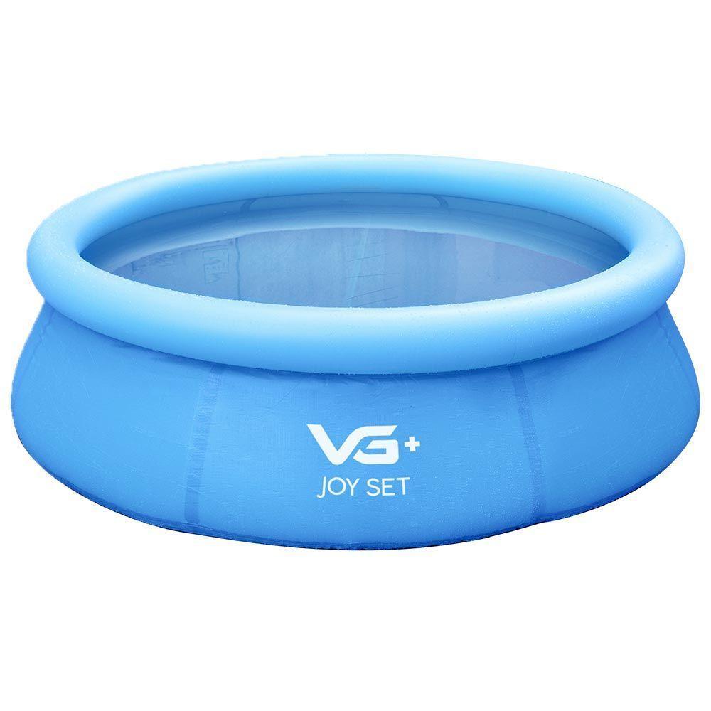 Piscina Inflável Joy Set 1000l Circular 183cm Azul Vg Plus - 1