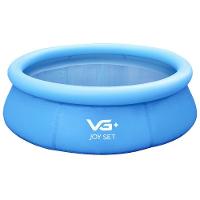 Piscina Inflável Joy Set 1000l Circular 183cm Azul Vg Plus - 1