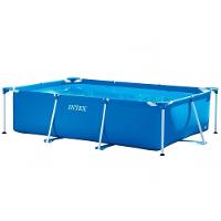 Piscina Estrutural Retangular 2.282 Litros Com Filtro 110v E Forro Intex - 3