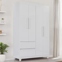 Guarda-roupa De Solteiro Madri 4 Portas 2 Gavetas - 2