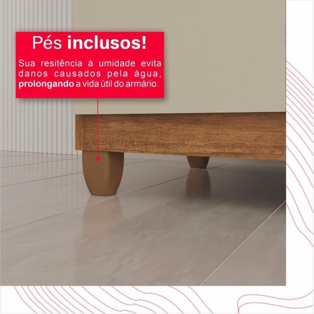 Guarda-roupa De Casal Giga Top 8 Portas 2 Gavetas - 4