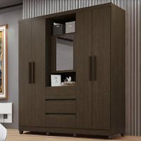 Guarda-roupa De Casal Giga 5 Portas 3 Gavetas - 2