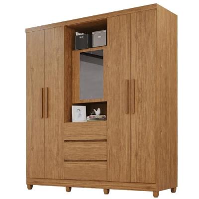 Guarda-roupa De Casal Giga 5 Portas 3 Gavetas