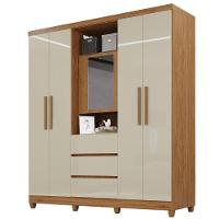Guarda-roupa De Casal Giga 5 Portas 3 Gavetas - 1