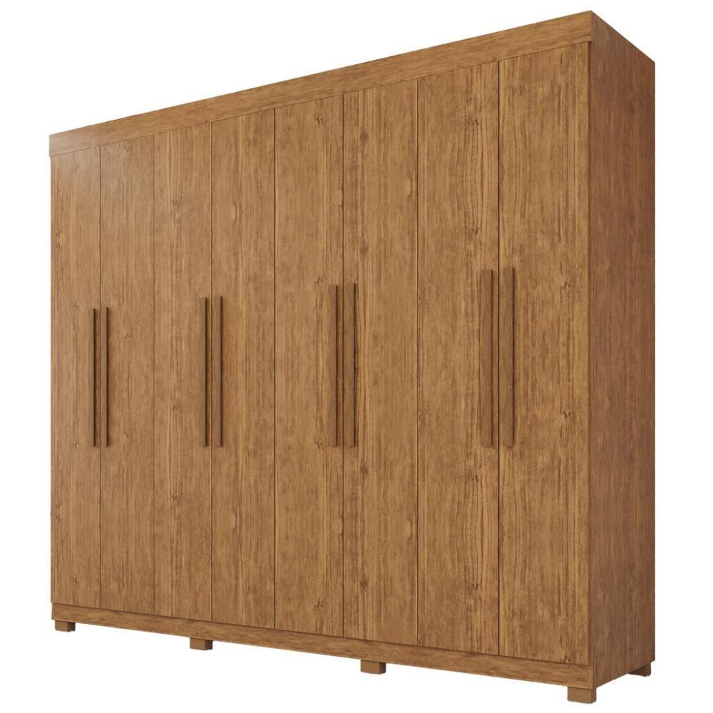 Guarda-roupa De Casal 100% Mdf 8 Portas 4 Gavetas Itália - 1