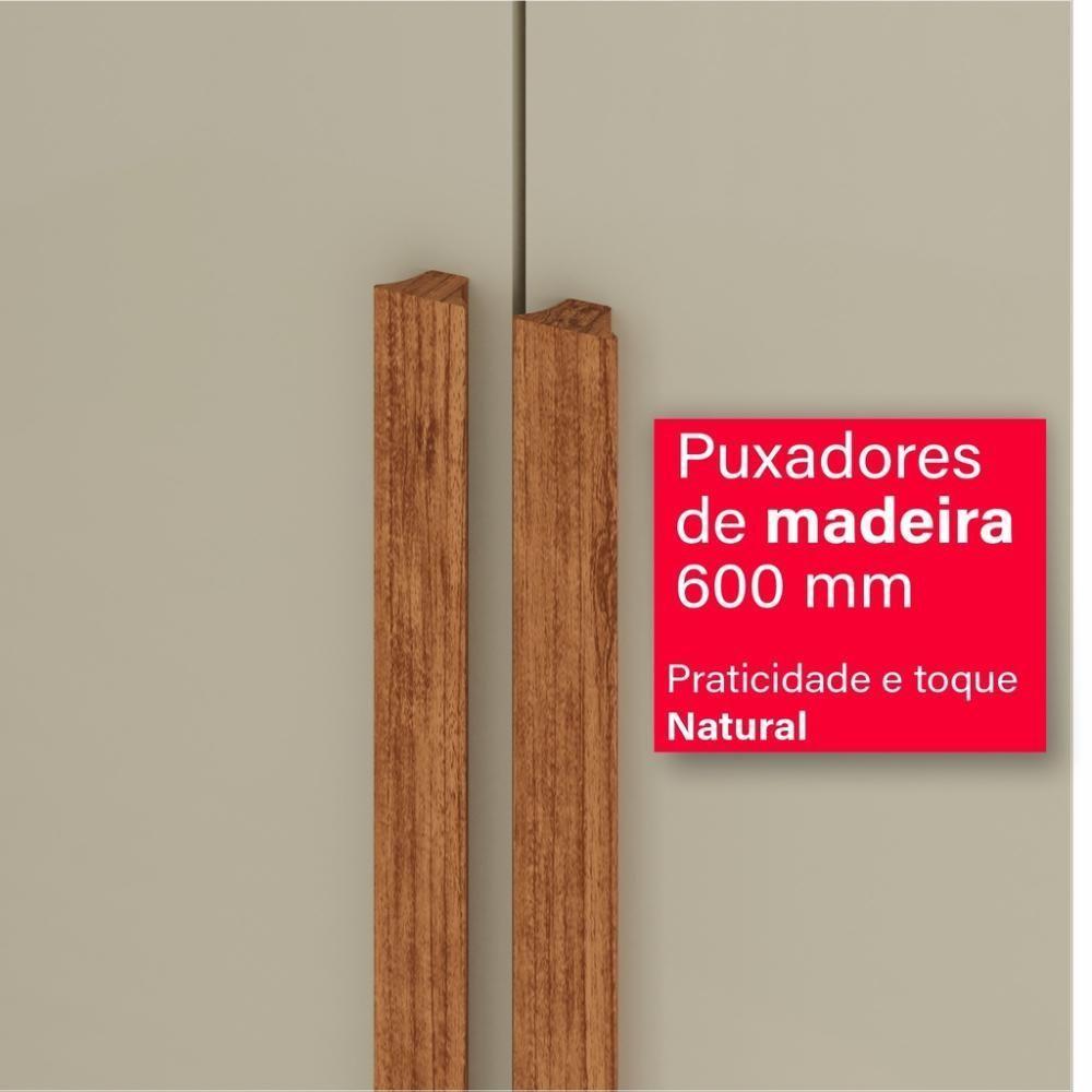 Guarda-roupa De Casal 100% Mdf 6 Portas 4 Gavetas Inglaterra Com Espelho - 4