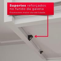 Guarda-roupa Casal 100% Mdf 8 Portas E 4 Gavetas Herrera Com Espelho