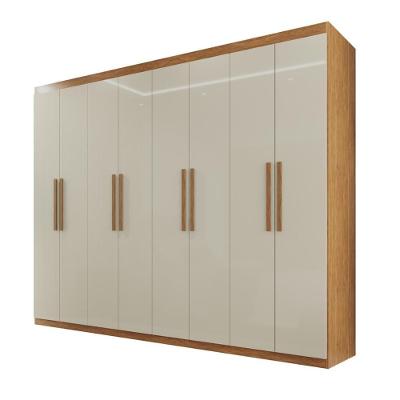 Guarda-roupa Casal 100% Mdf 8 Portas E 4 Gavetas Herrera